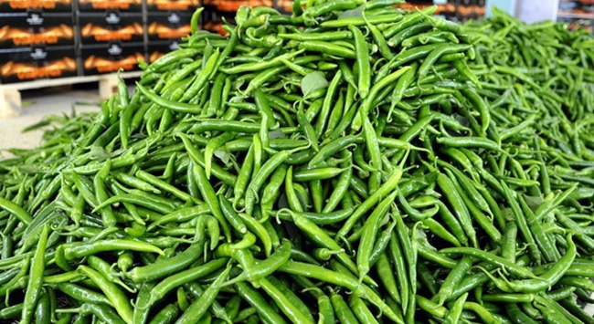 Aralıkta zam şampiyonu sivri biber