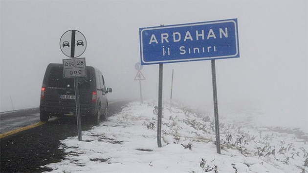 Ardahan için kar ve çığ uyarısı