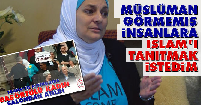 Müslüman görmemiş insanlara İslam'ı tanıtmak istedim