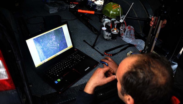 Kayıp çocuklar 'multikopter'le aranıyor