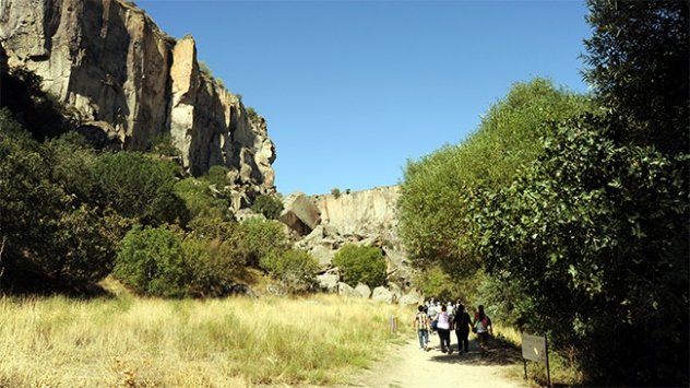 Ihlara Vadisi'ne ziyaretçi rekoru