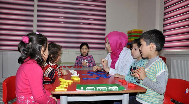 Kayseri'de işitme engelli çocukların Kur'an azmi