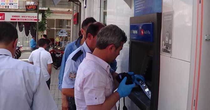 Bankamatikten para çekerken dikkat