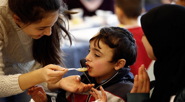 Suriyeli yetim çocuklar için etkinlik düzenlendi