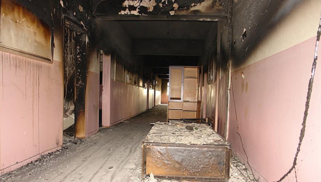 Okul yakana 17 yıla kadar hapis