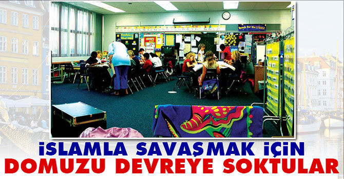 İslamla savaşmak için domuzu devreye soktular