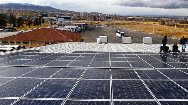 Güneş enerjisinden 454 bin kwh