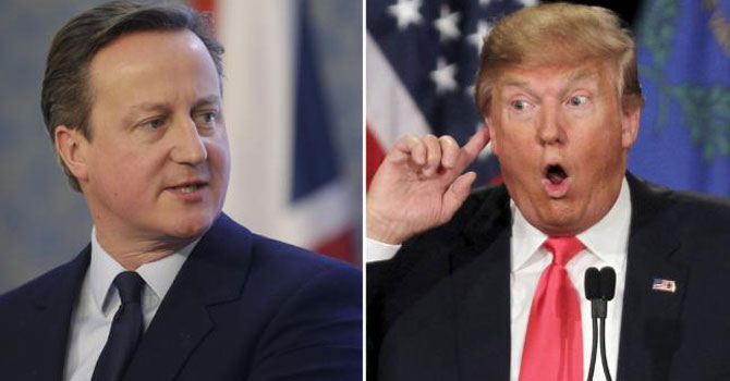 Cameron: Trump yüzünden IŞİD mücadelemiz zorlaşıyor