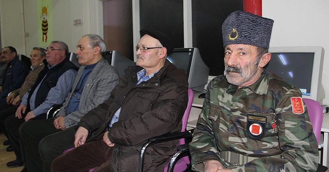 Gazilere bilgisayar ve internet eğitimi veriyor