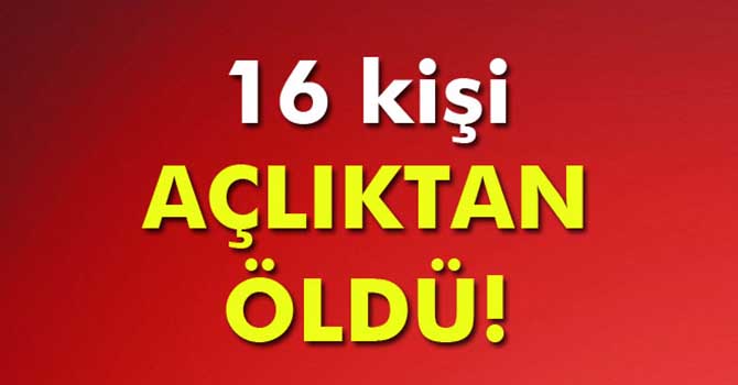 Madaya’da 16 kişi daha açlıktan öldü