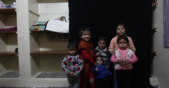 Savaşın yetimleri'ne kucak açtılar