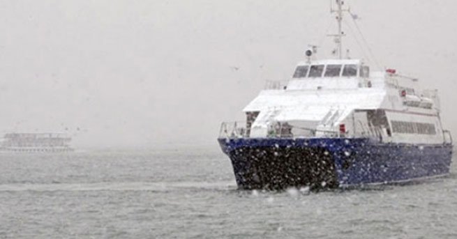 İDO’nun tüm iç hat seferleri iptal