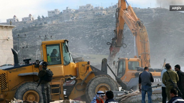 İsrail'den Ramallah'ta yıkım