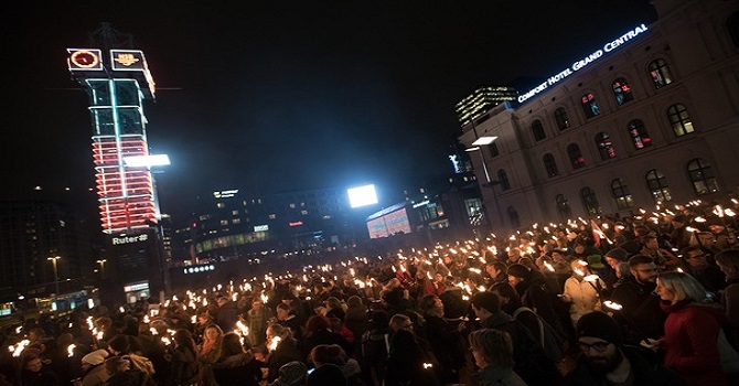Norveç'te Hz. İsa vurgulu mülteci desteği