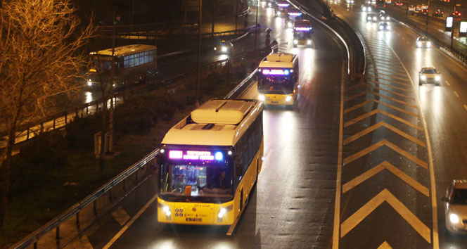 İETT, gece ulaşımı için sefer başlattı