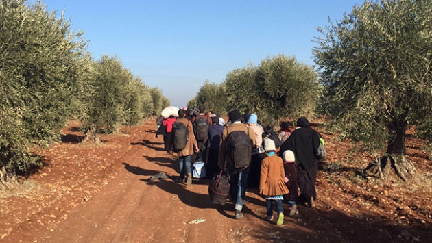 Suriye'deki siviller saldırılardan kaçıyor