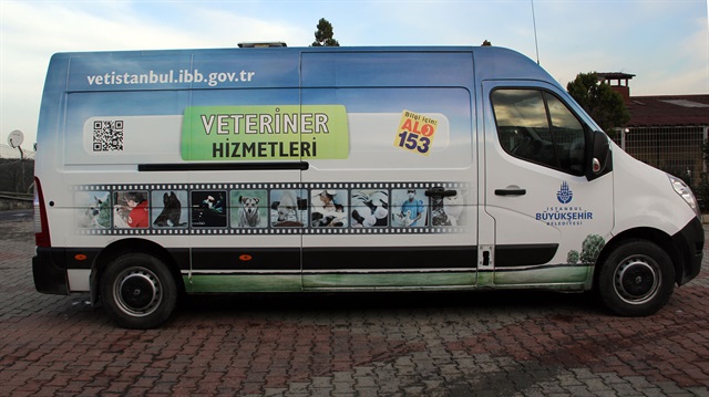 Yaralı sokak hayvanlarına 'nakil aracı'