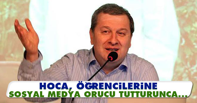 Hoca, öğrencilerine sosyal medya orucu tutturunca...