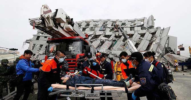 Tayvan'daki depremde ölü sayısı artıyor