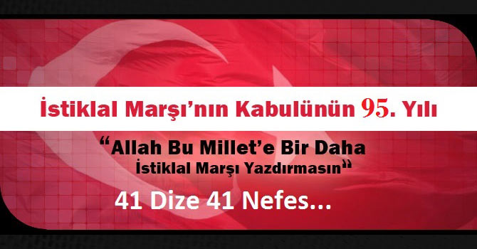 Herkes, İstiklal Marşı’na ses verecek