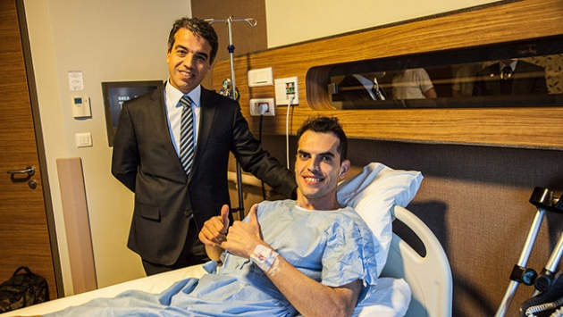 Beşiktaşlı Rhodolfo ameliyat edildi