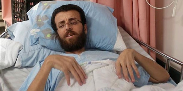 Açlık grevindeki Filistinli gazeteci İsrail'in teklifini reddetti