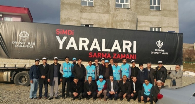 Diyanet’ten Silvan’a bir TIR yardım