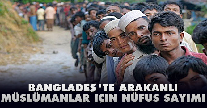 Bangladeş'te Arakanlı Müslümanlar için nüfus sayımı