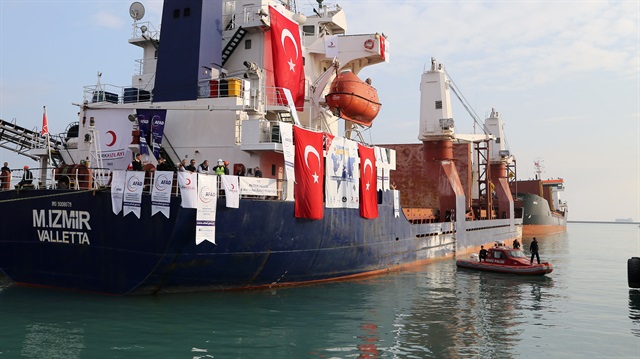 Şefkat Gemisi yola koyuldu
