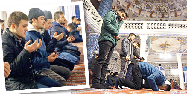 Gençlerin cami aşkı