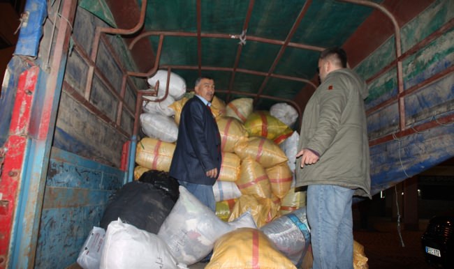 Yağlıdere'de Bayırbucak Türkmenleri için yardım kampanyası