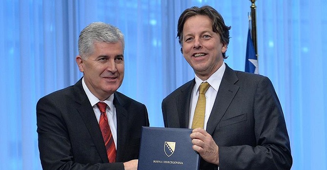 Bosna Hersek AB'ye üyelik başvurusu yaptı