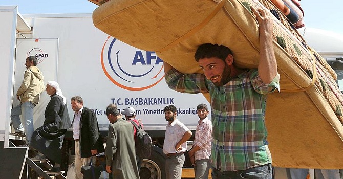 Türkiye'nin Suriyelilere uzanan eli: AFAD