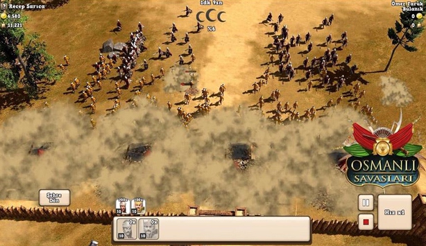 Osmanlı savaşları" bilgisayar oyunu oldu