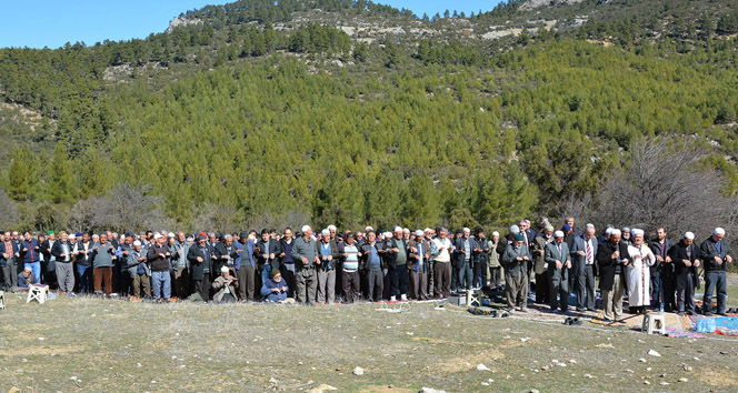 Yağmur için dua ettiler