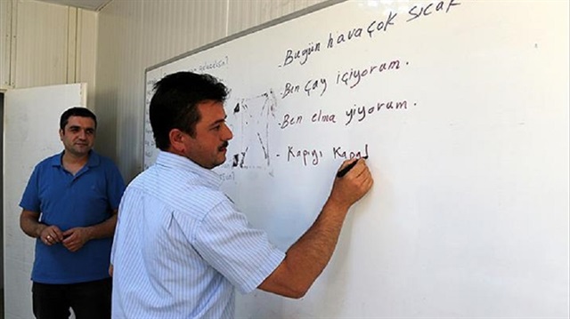 Suriyeli öğretmenlere yeterlilik sınavı