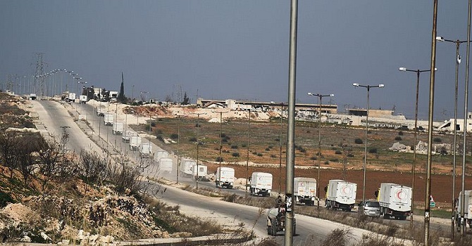 BM Suriye'ye yardım ulaştıracak konvoylarının yola çıktığını duyurdu