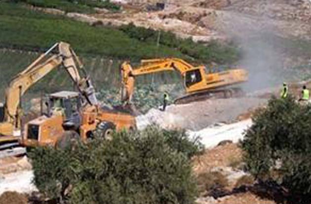 Filistinlilerin sanayi tesisleri yıkılıyor