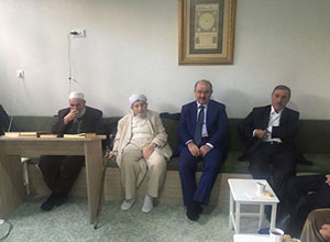 Hüseyin Çelik'ten Said Özdemir ağabeye taziye ziyareti