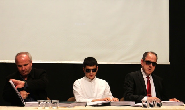 Görme engellilerin Kuran-ı Kerim öğrenme sevinci