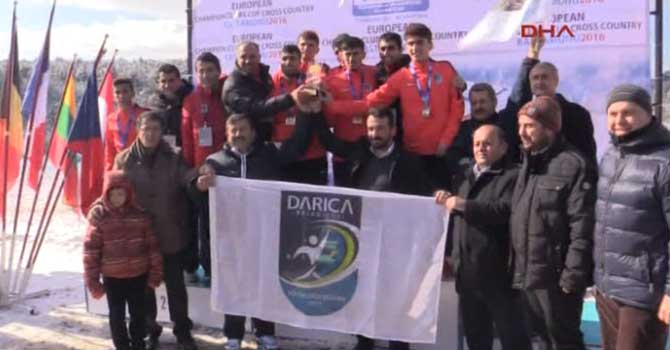 Üst üste 3'ncü kez Avrupa Şampiyonu oldular