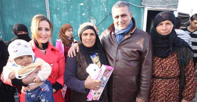 İşadamı Suriyeli aileler için umut oldu