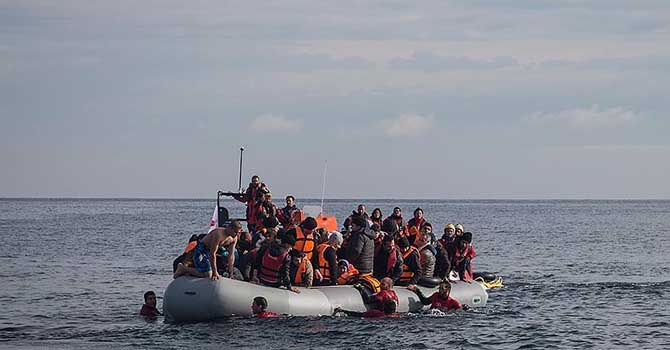 Ege Denizi'nde yasadışı geçişlerde büyük düşüş