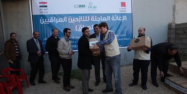 İHH’dan Irak’taki 70 bin sığınmacıya kış yardımı