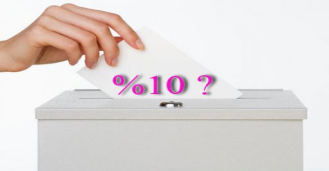 Seçim barajı kalkıyor mu?