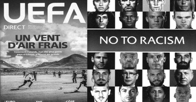 Arda Turan, UEFA'nın 'ırkçılığa hayır' sayfasında