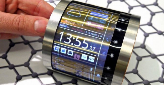 Geleceğin telefon ekranları böyle olacak!