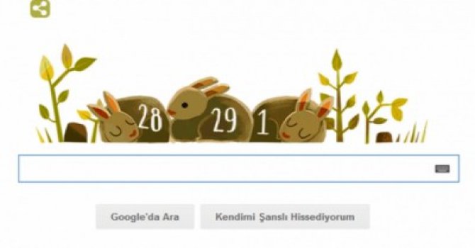 Google'dan artık yıl süprizi