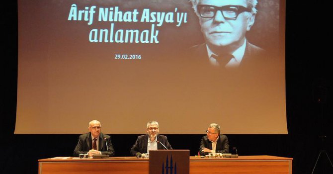 Şair Arif Nihat Asya panelle anıldı