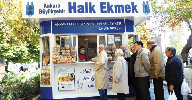 Halk Ekmek büfeleri yenileniyor